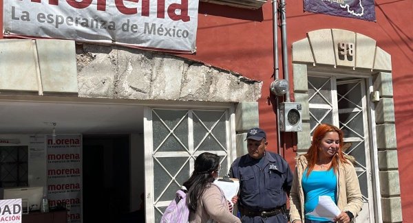 Otra vez embargan oficinas del Comité Estatal de Morena en Guanajuato